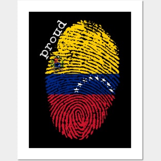 Venezuela flag Posters and Art